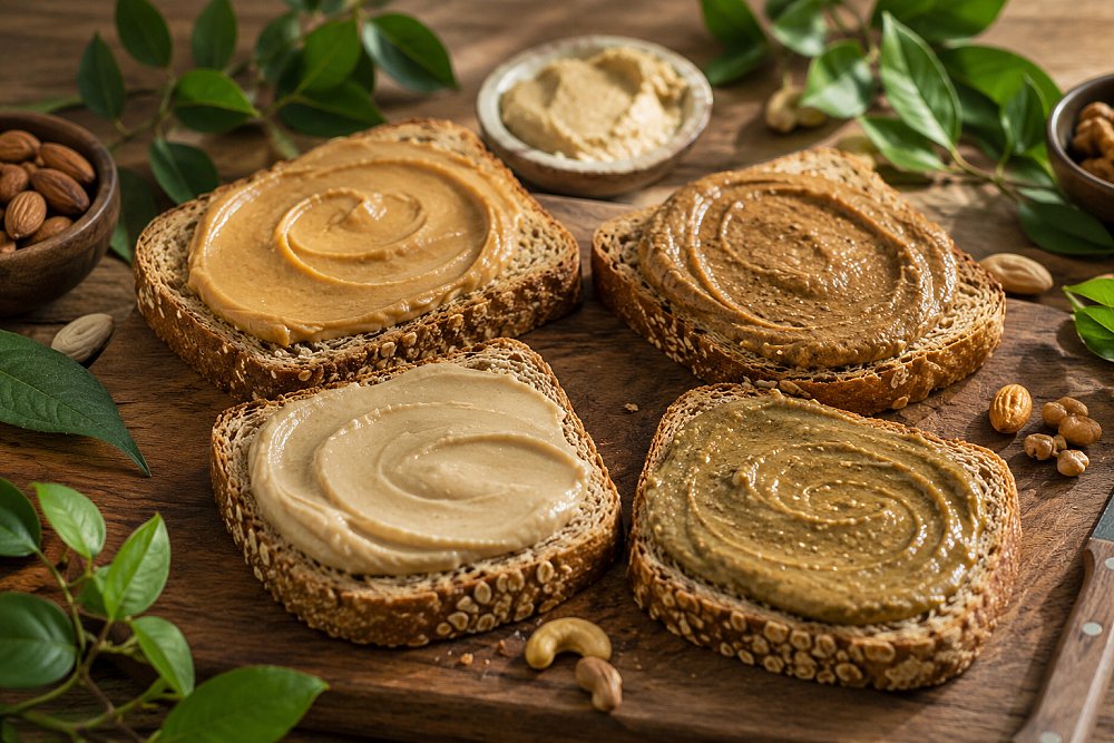 Top creme tartinabile bio din nuci și semințe